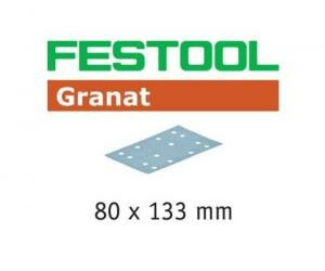 Festool csiszolócsíkok STF 80x133 P80 GR/50db
