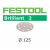 Festool csiszolópapír STF D125/8 P320 BR2/100db